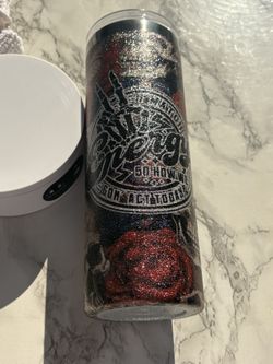 20 Oz Glitter Tumbler 