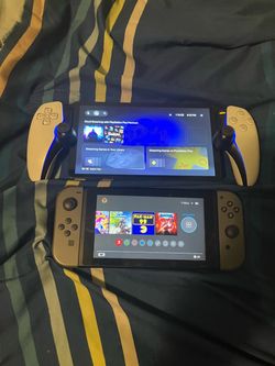PlayStation five portable and a Nintendo switch
