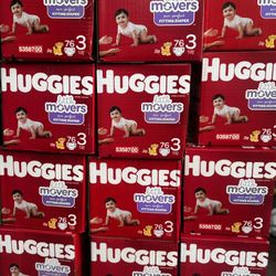 New Huggies Baby Diapers 