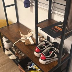 Coat Hanger/ Shoe Rack