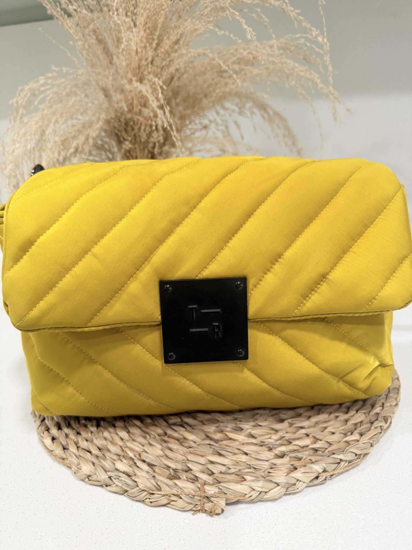 Think Royln The Limelight Quilted Shoulder Bag.