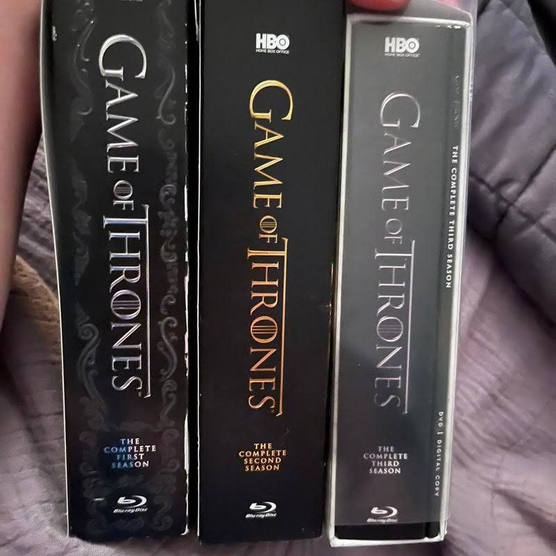 Game of Thrones Seasons 1,2,3 Blu-ray