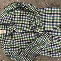 Boy Plaid Shirt 5T