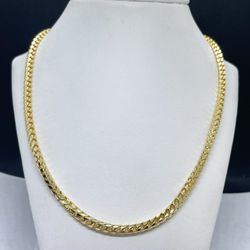 14k solid gold Franco chain