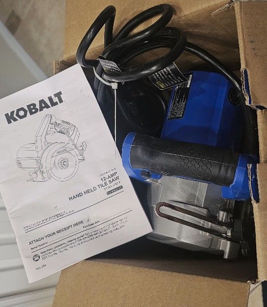 Kobalt Tile Saw