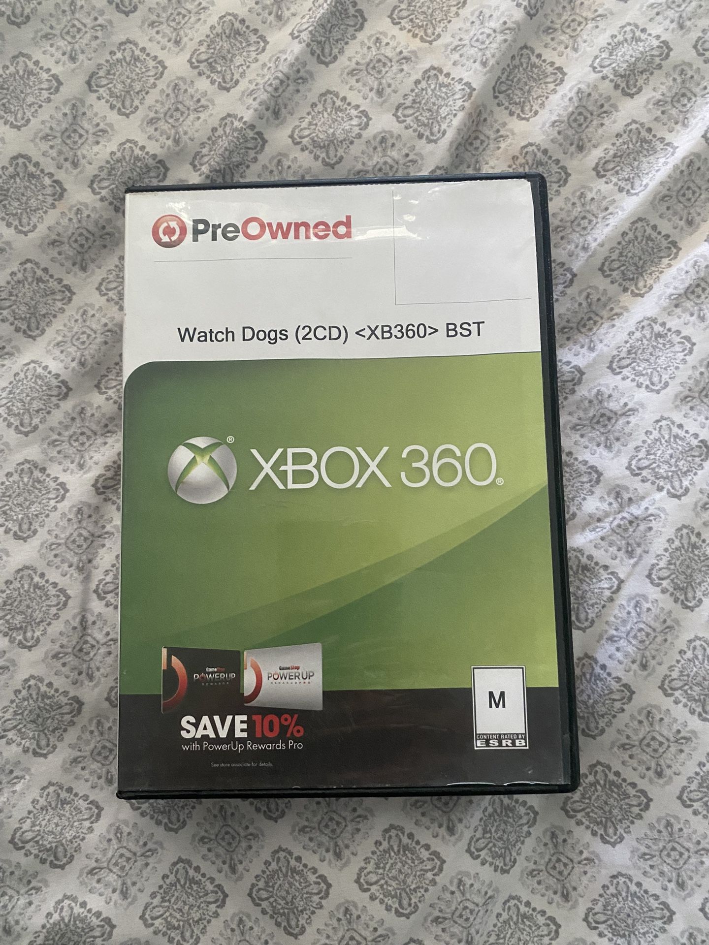 Xbox 360 Game (watch Dogs)