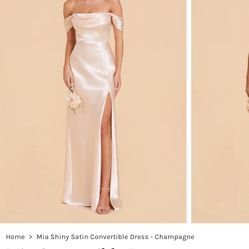 Brand New Champagne Bridesmaids dress (never worn)