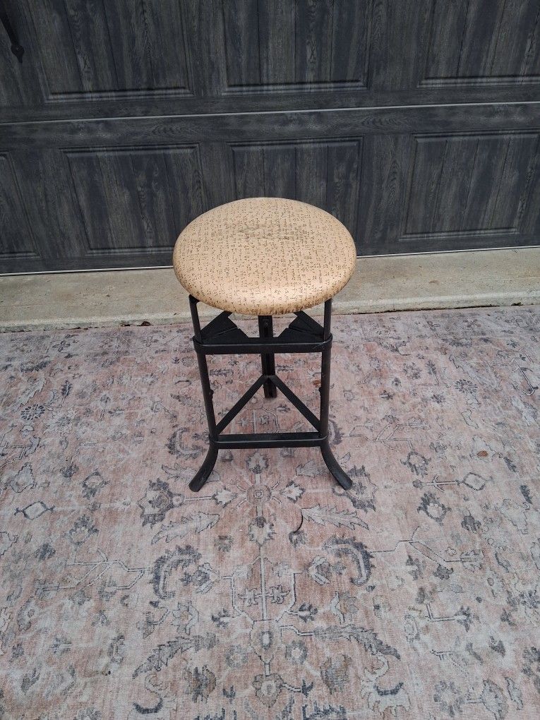 unique vintage drafting chair