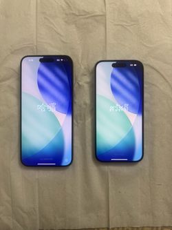 Iphone 15 & 15 pro max both unlocked