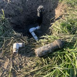Sprinkler French Drains