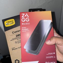 iPhone 15 Pro Case/Screen Protector 