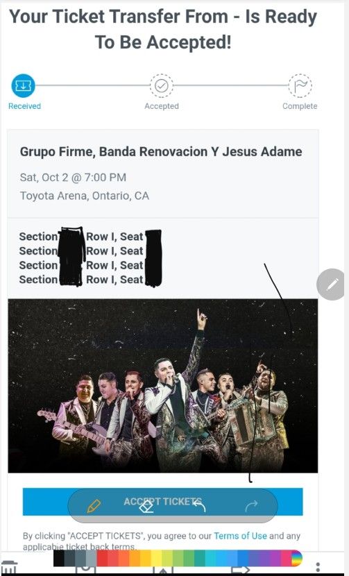 Grupo Firme Tickets In Ontario