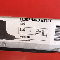 WOLVERINES SIZE 14 WORK BOOTS