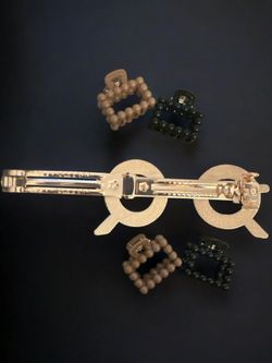 Edgy Elegance Hair Clip bundle Of Five