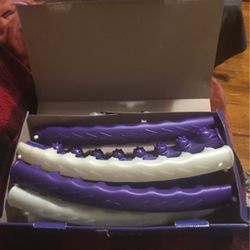 Purple and White color Lose Weight Hula Hoop