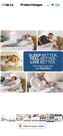 MedCline Shoulder Relief Wedge Pillow System