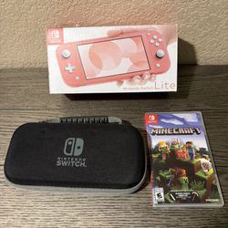 Nintendo Switch Lite Like New Minecraft 