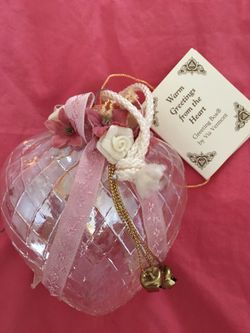 Heart ornament. New with tags