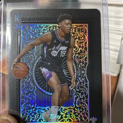 Ace Bailey rookie King card, Utah Jazz