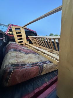 Wooden Futon