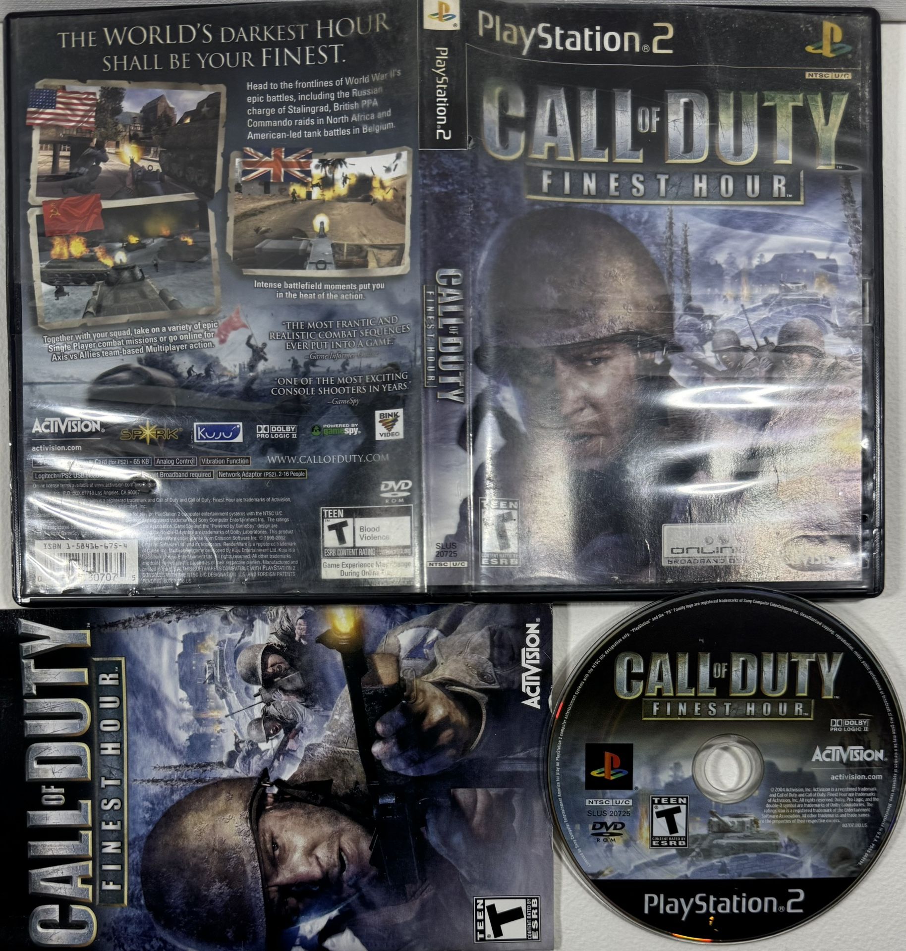 CALL OF DUTY: Finest Hour