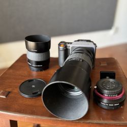 Hasselblad X1D II With 80 & 150 Hc Lens Xh Adapter And Nikon F To X1d
