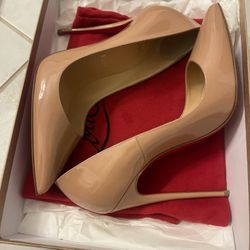 Christian louboutin so Kate heels  Nude Size 7