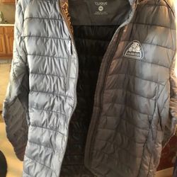 Men’s Size M “ Jarritos “ Grey Bubble Jacket- Brand New 