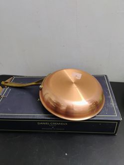 New Daniel cremieux 8 inch copper frying pan