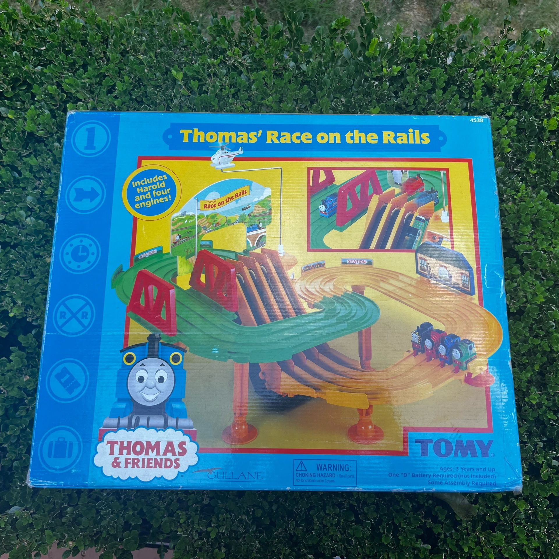 Thomas & Friends Train Set Thomas Race On The Rails 4538 Incomplete
