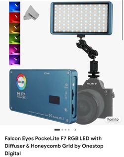 Falcon Eyes pockelite F7 GRB led