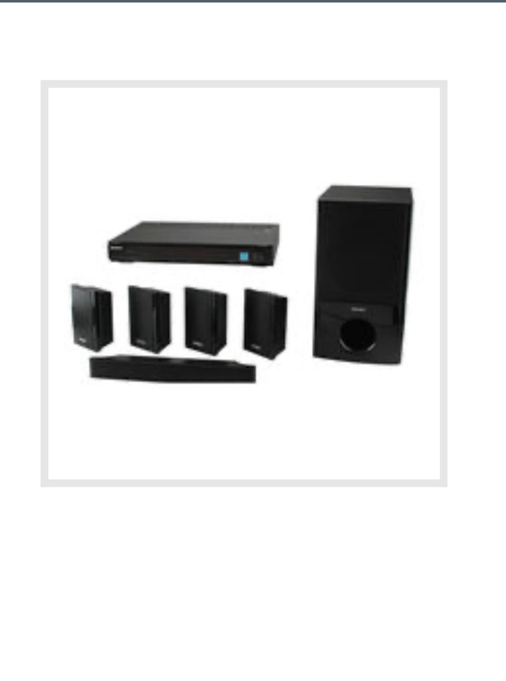 Sony Surround Sound & Receiver - Model SS-CNP 36
