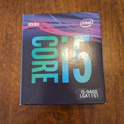 Intel i5 9400