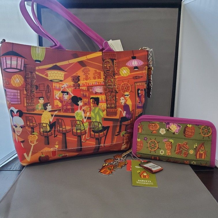 Harvey's Shag Trader Sam's Tote & Wallet