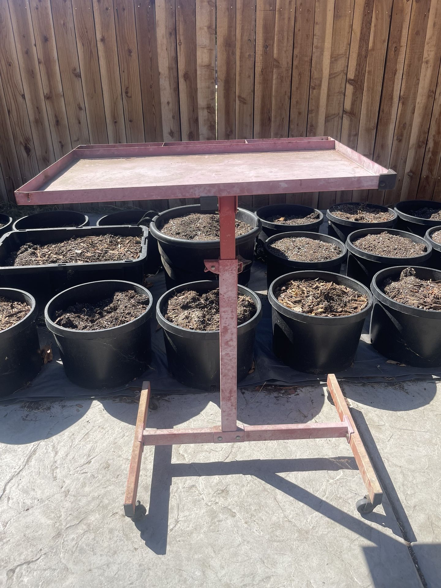 Rolling Work Table