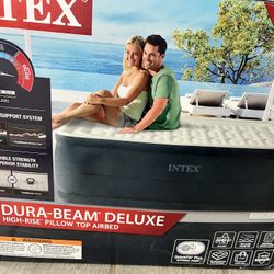 intex dura beam deluxe queen 