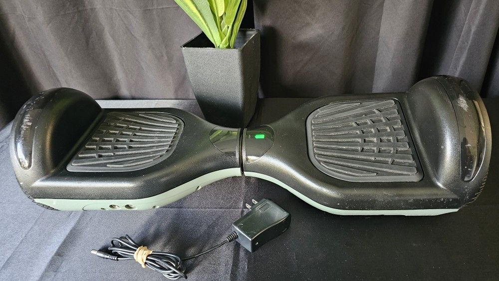 Self-Balancing Scooter Hoverboard w/ LED Lights, 6.2 Mph, Dual Motor & Charger