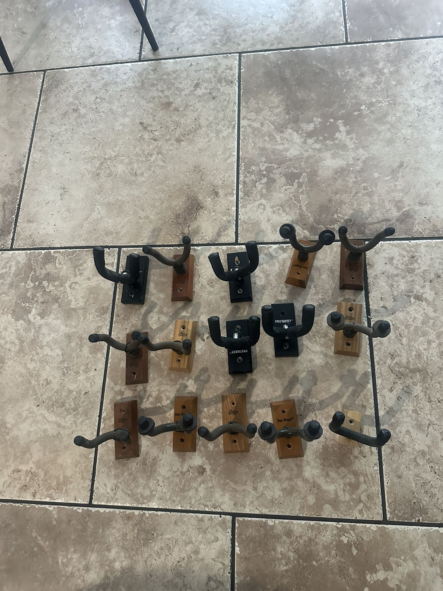 Wall Guitar hangers $5. Each