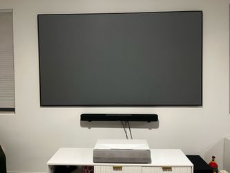 Projector 4k Short Throw with 100” ALR Screen
