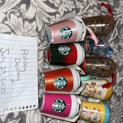 Starbucks Ornaments 