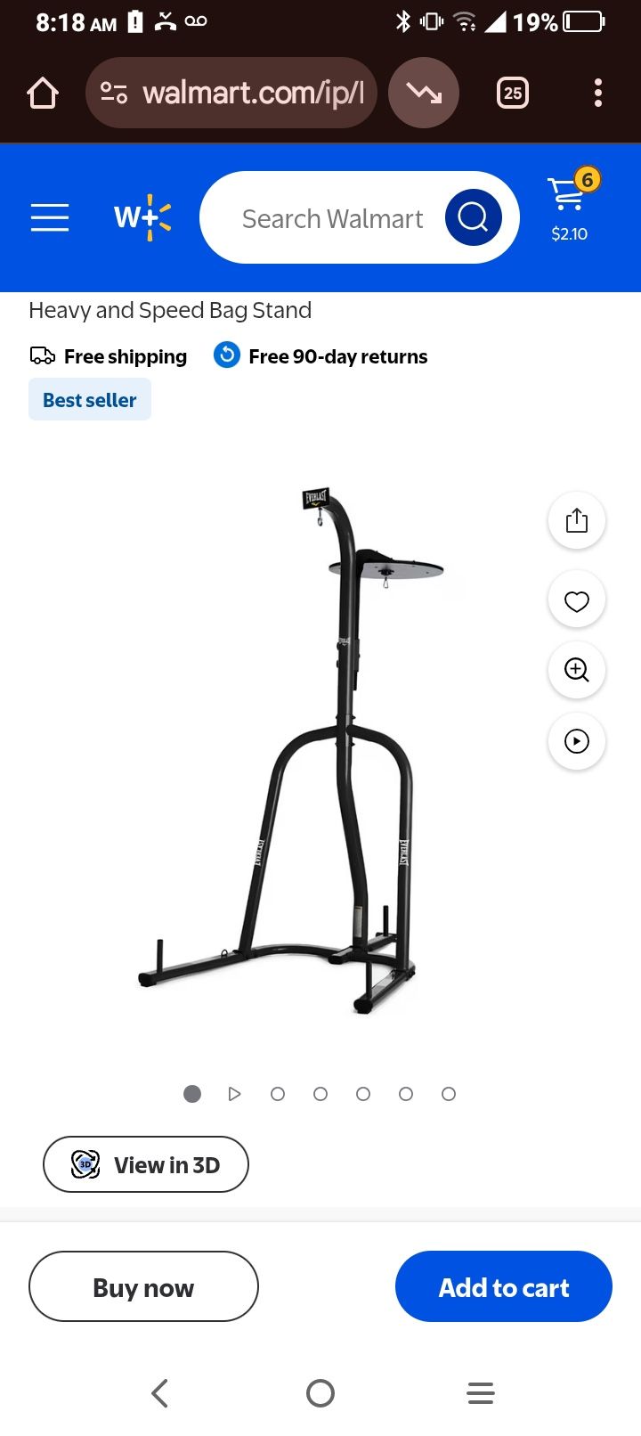 Heavy And Speed Bag Stand