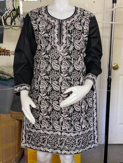 Cotton embroidered kurti /kurta