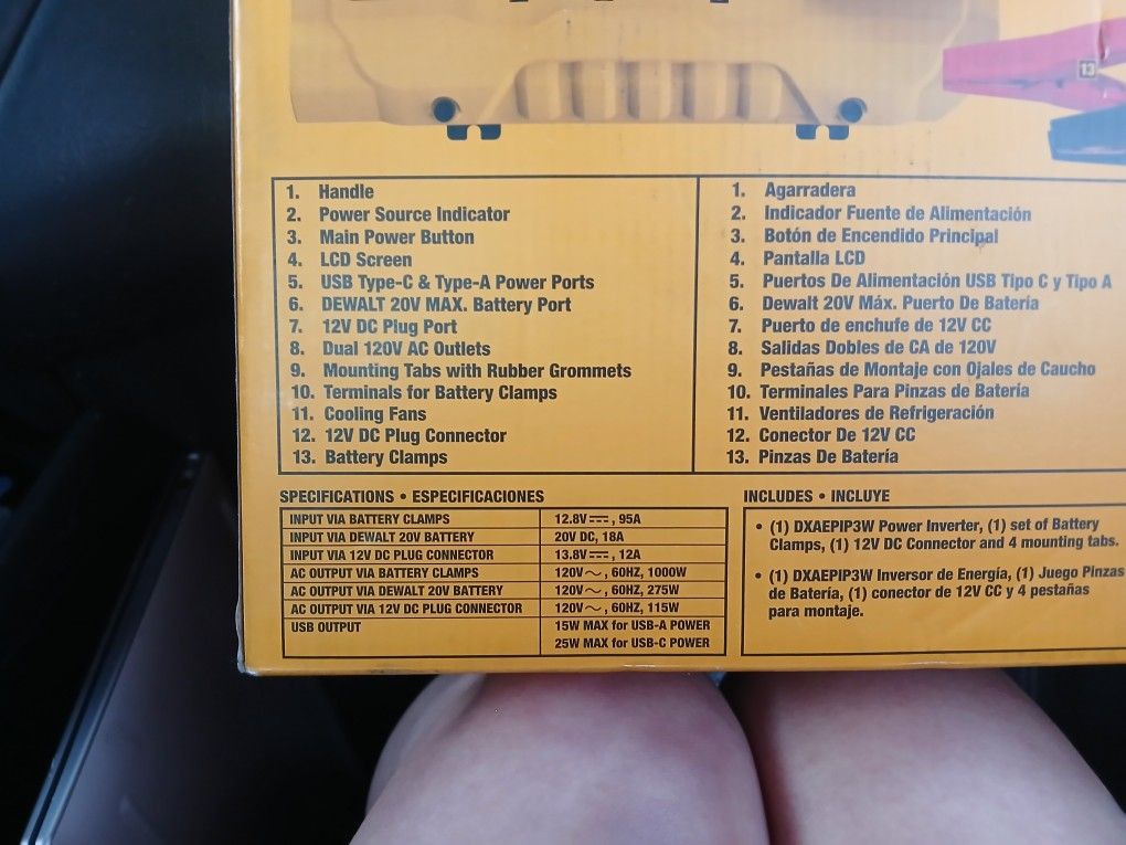 Dewalt Power Invertor