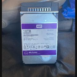 WD Purple 10 Tb.   HD Survielance Hard Drive