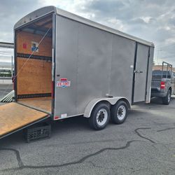 Victory Enclosed Cargo Trailer with Ramp
