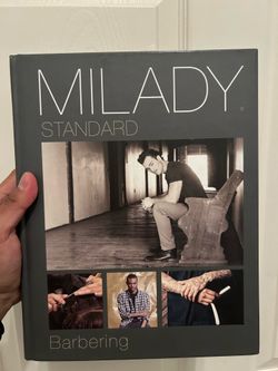Used Milady Hardcover Barber Textbook