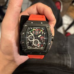 Red Band men’s luxury watch 