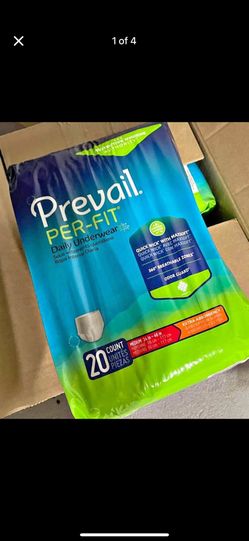 Prevail Per-fit Adult Diapers  Size X-LARGE