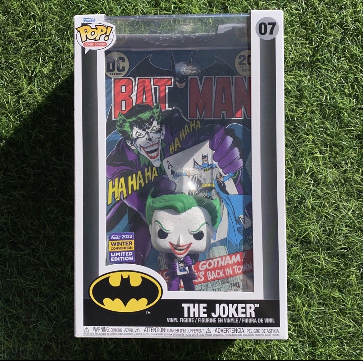 Dc Comics The Joker Funko 2022 Pop #07 Comics Winter Covention vinyl action