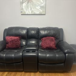 Real Leather Home Theater Sofa 